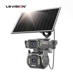 Cameră de Supraveghere Solară 4G Dublă Lentilă 2K AOV cu Baterie 10000mAh și Zoom 12X